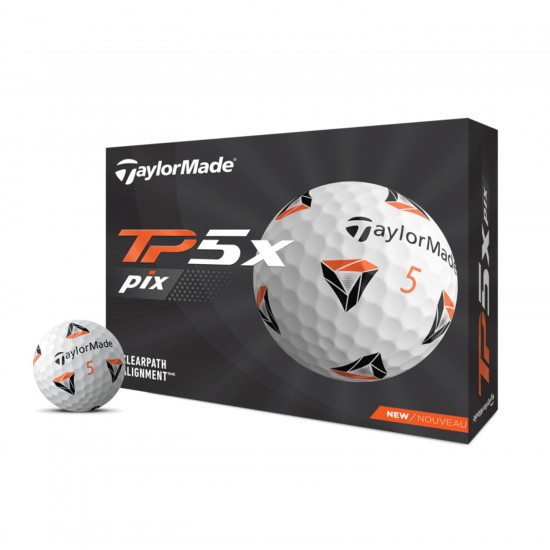 TaylorMade TP5x pix2.0 Golf Balls